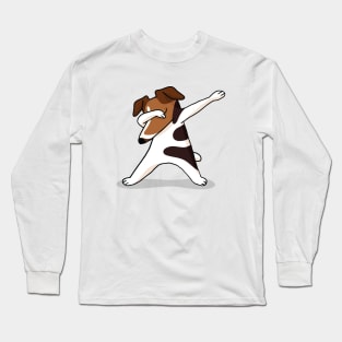 Dabbing dog Long Sleeve T-Shirt
